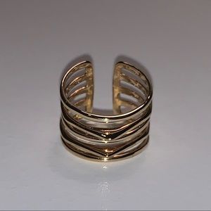 Stella & Dot Gold Stacked Ring